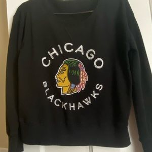 Red Jackets Blackhawks sweatshirt